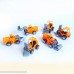 lightclub 6Pcs Mini Pull Back Engineering Vehicles Simulation Model Kids Children Novelty and Funny Toy for Baby Boy Girl 2# 2# B07L84LX3Y